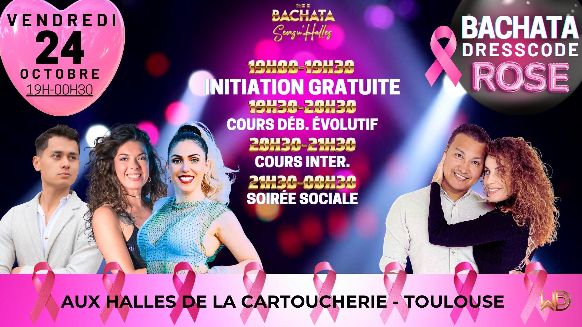 Sensu'Halles Octobre Rose