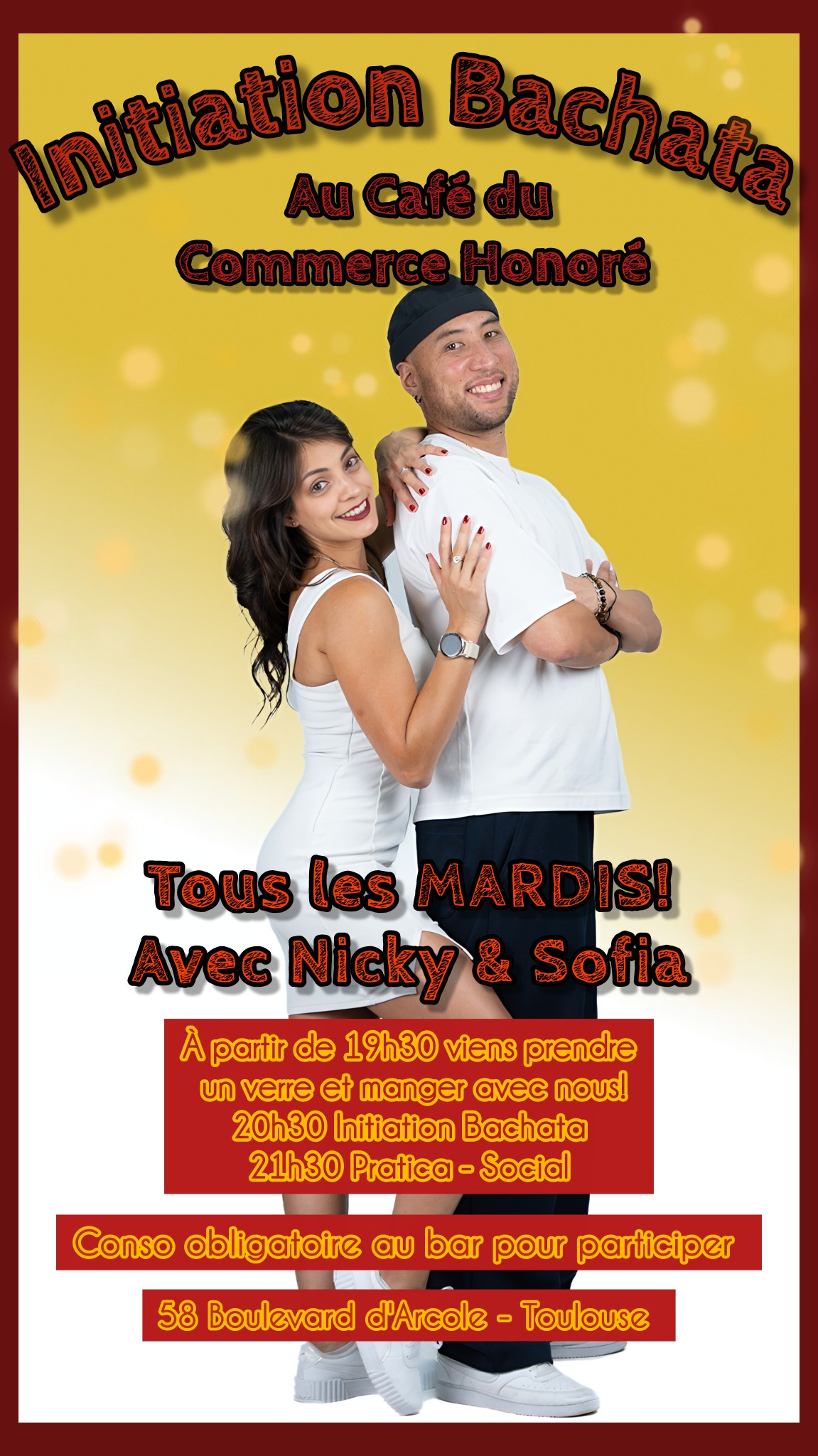 Initiation + Sociale avec Nicky & Sofia