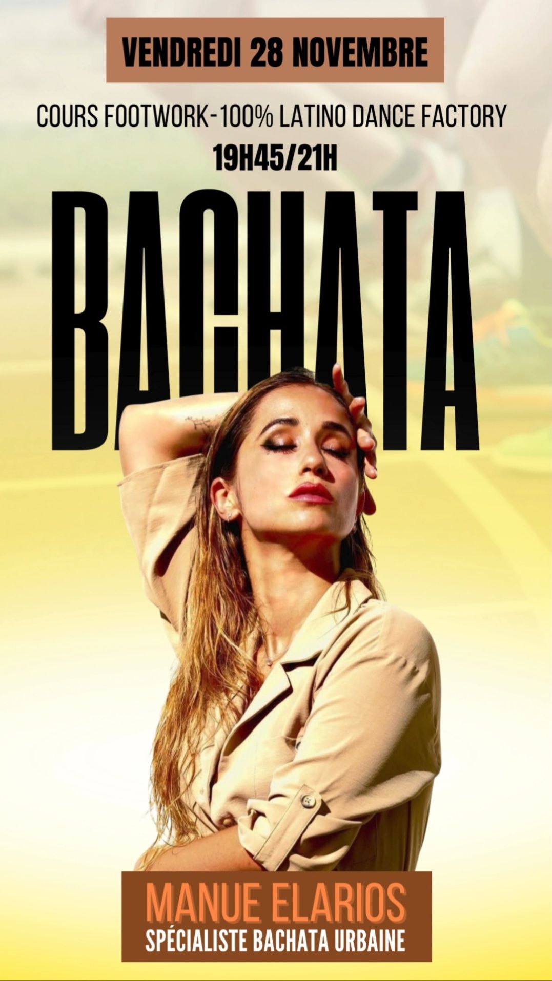 WORKSHOP BACHATA FOOTWORK Manue Elarios